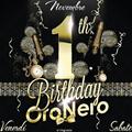 oro nero compleanno